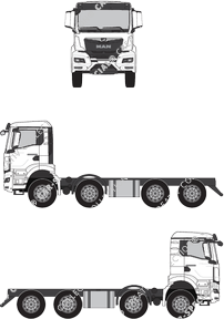 MAN TGS Fahrgestell für Aufbauten, aktuell (seit 2020) (MAN_221)