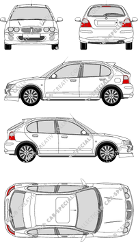 MG ZR, Kombilimousine, 5 Doors (2002)