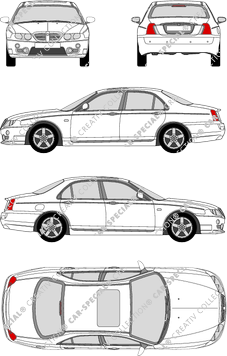 MG ZT sedan, 2004–2005 (MG_008)