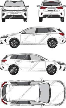 MG 5, Kombilimousine, 5 Doors (2022)