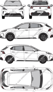 MG 4 EV Urban, à partir de 2026
