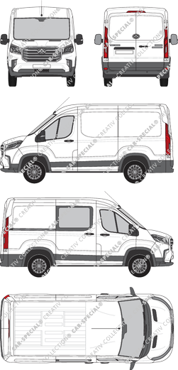 Maxus Deliver 9 van/transporter, current (since 2020) (Maxu_007)