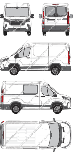 Maxus Deliver 9 van/transporter, current (since 2020) (Maxu_008)
