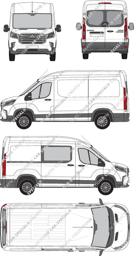 Maxus Deliver 9 van/transporter, current (since 2020) (Maxu_022)