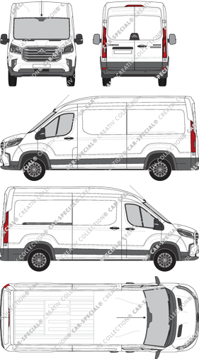 Maxus Deliver 9 furgone, attuale (a partire da 2020) (Maxu_026)