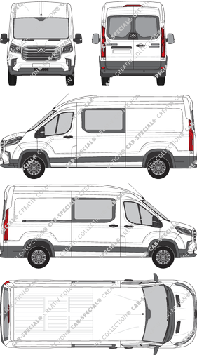 Maxus Deliver 9 fourgon, actuel (depuis 2020) (Maxu_031)