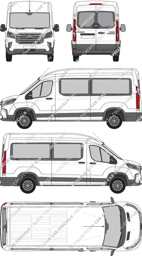 Maxus Deliver 9 minibus, current (since 2020) (Maxu_032)