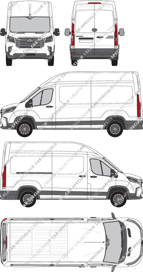 Maxus Deliver 9 van/transporter, current (since 2020) (Maxu_033)