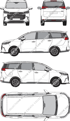 Maxus G50, actueel (sinds 2019) (Maxu_062)