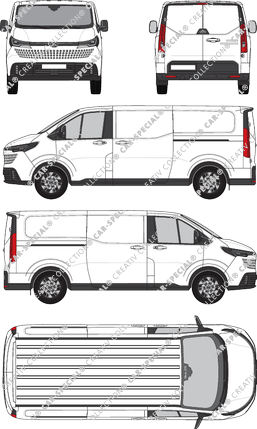 Maxus eDeliver 7 Kastenwagen, aktuell (seit 2024) (Maxu_070)