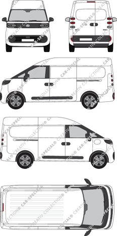 Maxus eDeliver 5 panel van, current (since 2024) (Maxu_084)