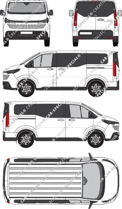 Maxus Deliver 7 camioneta, actual (desde 2024) (Maxu_088)