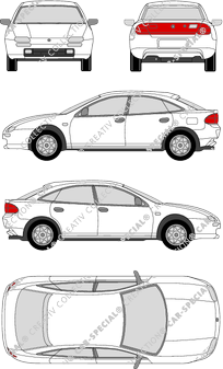 Mazda 323 F, F, Kombilimousine, 5 Doors (1994)