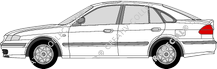 Mazda 626 Hatchback, 1997–1999