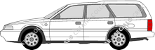 Mazda 626 Station wagon, 1988–1997