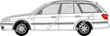 Mazda 626 Station wagon, 2000–2002