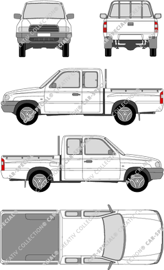 Mazda B-Serie, Pick-up, Fahrerhaus lang (2003)