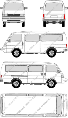 Mazda E Serie, E 2000 Kleinbus, 2003–2005 (Mazd_021)