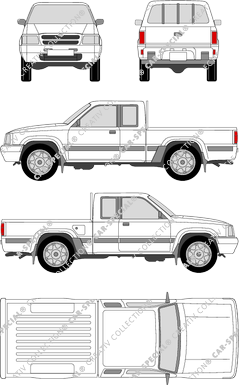 Mazda Pick-Up, 1997–1999 (Mazd_027)