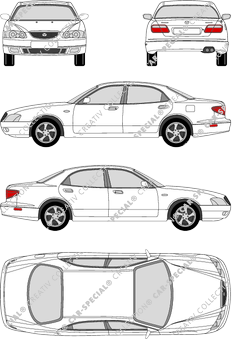 Mazda Xedos 9, 9, Limousine, 4 Doors (2001)