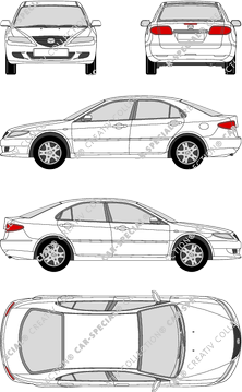 Mazda 6, Limousine, 4 Doors (2002)