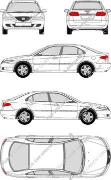 Mazda 6 limusina, 2002–2008 (Mazd_036)