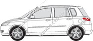 Mazda 2 Station wagon, 2003–2007