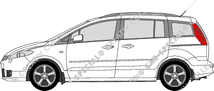 Mazda 5 break, 2005–2011