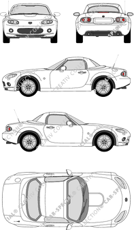 Mazda MX-5 Coupé, 2006–2009 (Mazd_049)