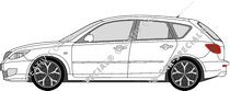 Mazda 3 Hayon, 2006–2009