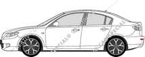 Mazda 3 limusina, 2006–2009