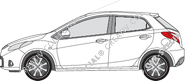 Mazda 2 Hayon, 2007–2010