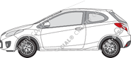 Mazda 2, 2008–2010