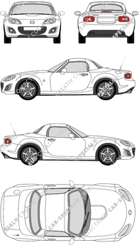 Mazda MX-5 Coupé, 2009–2012 (Mazd_063)