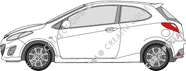 Mazda 2 Hayon, 2010–2014