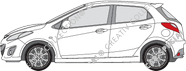 Mazda 2, 2010–2014