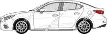 Mazda 3 limusina, 2014–2017