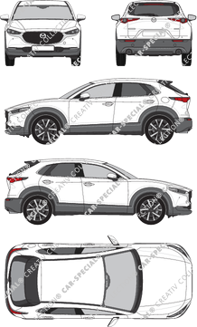 Mazda CX-30, Station wagon, 5 Doors (2019)