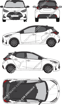 Mazda 2 Kombilimousine, 2022–2023 (Mazd_087)