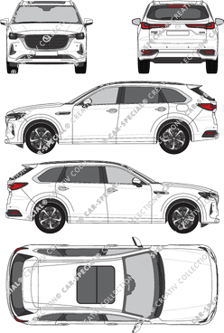 Mazda CX-80, attuale (a partire da 2024) (Mazd_090)