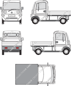 Aixam Multi-Truck tipper lorry, 2003–2005 (Mega_004)