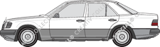 Mercedes-Benz W124 berlina, 1985–1993