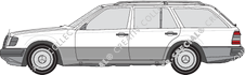 Mercedes-Benz W124 T-Modell Station wagon, 1986–1993