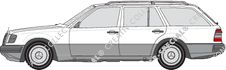 Mercedes-Benz W124 T-Modell station wagon, 1986–1993