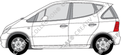 Mercedes-Benz A-Klasse, 1997–2001