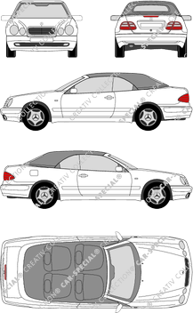 Mercedes-Benz CLK, 1999–2003 (Merc_009)