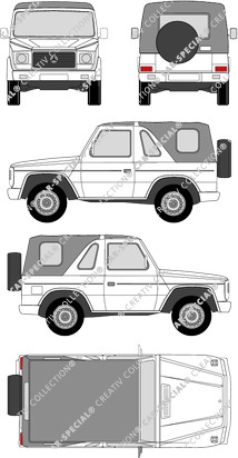 Mercedes-Benz G-Klasse Kombi, 1979–1990 (Merc_012)