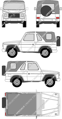 Mercedes-Benz G-Klasse, station wagon, 2 Doors (1979)