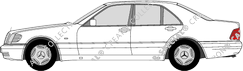 Mercedes-Benz S-Klasse limusina, 1991–1998