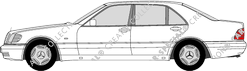 Mercedes-Benz S-Klasse limusina, 1991–1998
